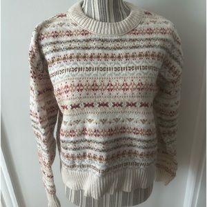 American Eagle Print Sweater